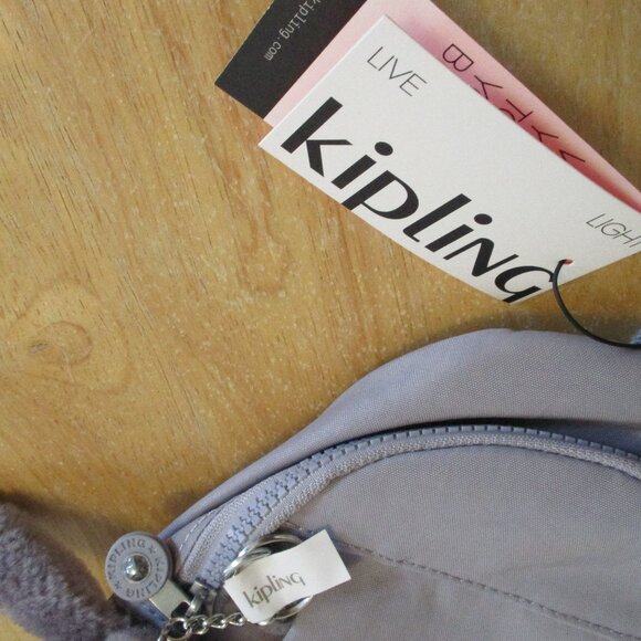 NEW Kipling Sling Backpack Bag Zip Close Key Chain/ Bag Charm NWT - Picture 13 of 14